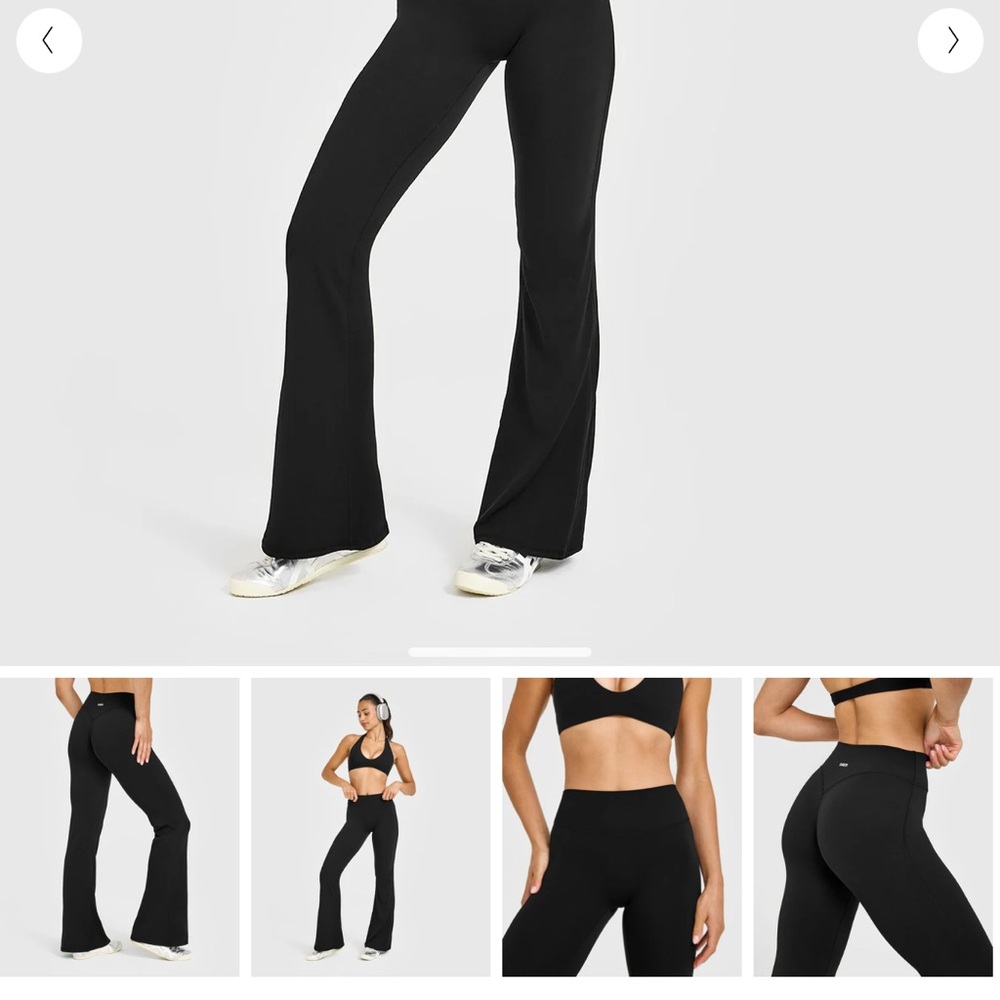 Oner Active Black Flare Pants